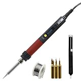 LCD Digital Display Soldering Iron, A-BF GS90D 90W 110V Soldering Iron Kit, Adjustable Temperature S