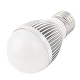 放熱アルミニウム製ヒートシンクE27 3W LEDグローブ電球ランプシェル