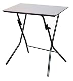 スタンドタッチテーブル サイズ:W63.5×D49.5cm×H70cm ダークブラウン/ブラック