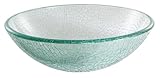 Kraus GV-500-CH Broken Glass Vessel Bathroom Sink with PU-MR Chrome by Kraus
