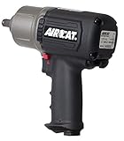 AIRCAT 1275-XL High-Low Torque 1/2" Impact Wrench, Small, Titanium/Black [並行輸入品]