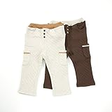 【アウトレット】Lily ivory (リリィ アイボリー)長丈パンツ (80～130cm) キムラタンの子供服 ブラウン 95 (71114x71414-154)