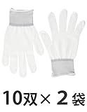 【2袋セット】 ミドリ安全　 検査・組立用手袋　（ノンコート）入　L MCG702L (7539231)