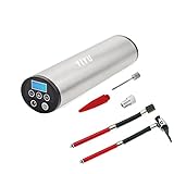 YIYU 12V充電式空気入れ 小型電動ポンプ 携帯便利 付自動車 バイク 自転車 ボール 浮き輪 風船用