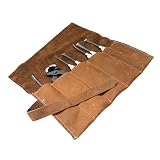 Large Tool Roll Handmade by Hide & Drink :: Swayze Suede [並行輸入品]