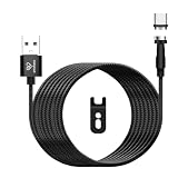 pitaRaku 超楽ピタッ スマホ充電ケーブル USB Type-A to Type-C【for Type-C 対応】 (ブラック 2m)