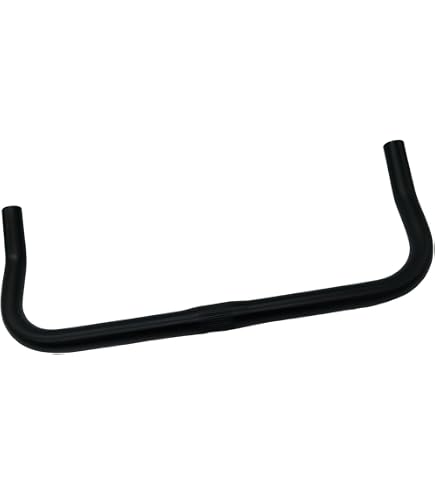 Manubrio Venzo Fixie Bullhorn 25.4 X 440mm - Manubrio Da Corsa In Alluminio Per Bici Pista, Fixie, Scatto Fisso