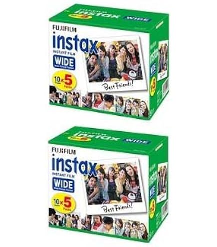 Amazon | FUJIFILM インスタントカメラ ワイド用フィルム 50枚入 