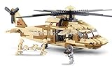 46cm original Sikorsky UH-60 Medium Utility Helicopter DIY Building Block TOYS Black Hawk helicopter