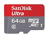 【 サンディスク 正規品 】 10年保証 microSDカード 64GB UHS-I Class10 SanDisk Ultra SDSQUNA-064G-GHENA エコパッケージ