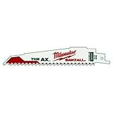Milwaukee 48-00-5021 The Ax : 6-Inch 5/8 Teeth per Inch Sawzall Blade, 5-Pack [並行輸入品]