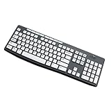 シリコンキーボードプロテクタースキン K200 K260 K270 K275 ラップトップフィルム耐久性と洗えるスリーブカバー