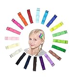 Oujyo ヘアクリップ　ヘアピン　ベビークリップ ヘアアクセサリー　　髪飾り　　20個セット　　赤ちゃん　子供　髪留め　リボン　　蝶結び ミニクリップ　 　祝いギフト　　誕生日プレゼント　　三五七　