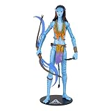 McFarlane Toys ディズニー アバター World of Pandora 7インチ ネイティリ (リーフバトル) クラシック アバター 映画 アクションフィギュア 22個の可動パーツ付き ディズニー トイ コレクターズスタンド付き 対象年齢12歳以上