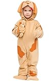 Fun World Costumes Baby's Playful Puppy Toddler Costume Tan Small [並行輸入品]