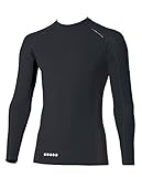 KURODARUMA(クロダルマ) アンダーレイヤー 接触冷感 吸汗速乾 ブラック L