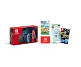 Nintendo Switch 本体 (ニンテンドースイッチ) Joy-Con(L) ネオンブルー/(R) ネオンレッド+【任天堂ライセンス商品】Nintendo Switch専用液晶保護フィルム 多機能+あつまれ どうぶつの森 -Switch+【任天堂ライセンス商品】Nintendo Switch専用スマートポーチEVA あつまれどうぶつの森 (【Amazon.co.jp限定】Nintendo Switch ロゴデザイン マイクロファイバークロス 同梱)