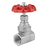 304ステンレス鋼1/2"DN15油水ガスバルブ用ステムゲートステムゲートバルブ