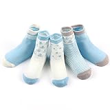 DealBang 可愛いベビー　赤ちやん　ソックス　キッズ　靴下　5足組　子供 靴下 セット コットン おしゃれ (10-14cm)