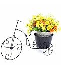 フラワースタンド アイビー スタンド ラック ワイド花支架花园机架 フラワーラック 鉄の自転車の形状Windowsillフラワーラックオフィス装飾シェルフフラワーポットデスクトップ入場葉緑体バルコニー
