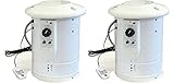 ソーワ 園芸温室用 温風器×2台 【単相200V(2本線)/2坪用/電子リニア方式】 SF-2005A