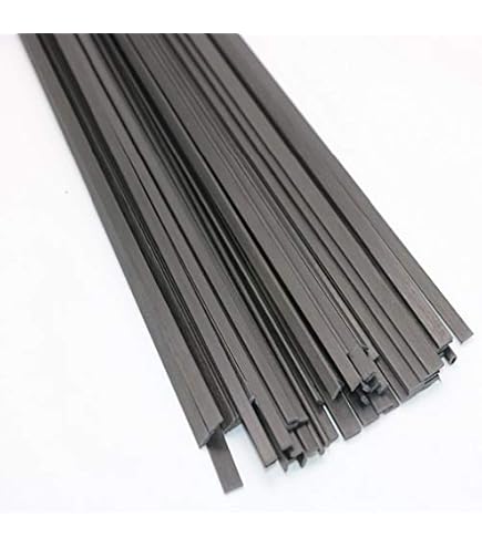 【CFRP素材】厚み約10.5mm サイズ70×800mm　ドライカーボン Amazon.co.jp: Wh-shop-CFRP 10本 カーボンファイバーストリップ 炭素