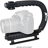 Opteka x-gripプロフェッショナルカメラ安定アクションビデオサポートハンドルfor Canon EOS 1d 1ds 5d Mark 2 3 II III 6d 7d 70d Rebel sl1 XT XTi XS XSi t1i t2i t3 t3i t4i t5 t5i sx40 sx50 is HS