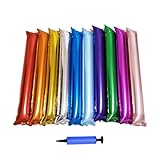 Motto Collection 50本 各色5本ずつ スティックバルーン 応援グッズ バルーンスティック 鳴り物 スティック バルーン 風船 棒 応援棒 応援バルーン (ミックスカラー)