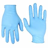 Custom Leathercraft 2320XL Nitrile Disposable Gloves Powdered, X-Large, 100-Pack by Custom Leathercr