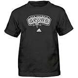 NBA Boys Full Primary Logo Short Sleeve Tee L ブラック