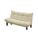 大川家具 関家具 ソファ 3人掛け 176cm幅 アイボリー 脚付き 148996-115109