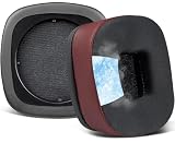 SOULWIT 冷却ジェルパッド イヤーパッド イヤークッション for Marshall マーシャル Major I/II/III/IV Wireless/Wired ヘッドホン 用 交換パッド for Marshall Major 1/2/3/4 ヘッドパッド 冷感 パッド バーガンディ