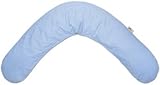 Theraline Original Nursing Pillow 190?cm + Free Extra Cover Vichy Check Blue by Theraline