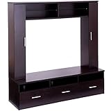 ハイタイプ 収納 テレビ台 キューデ (ブラウン B（ハンドル）)