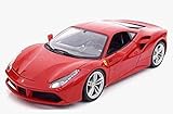 ブラーゴ 1/18 フェラーリ 488 GTB ベルリネッタ（レッド)