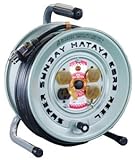 エスコ AC125V/15A/30mコードリール(アース付) EA815BL-30E