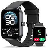 【通話機能＆Alexa対応】スマートウォッチ 1.8インチ大画面 Bluetooth5.3 レディース メンズ Line/Twitter/Eメール/着信通知 メッセージ通知 睡眠管理 心拍数モニタリング 天気予報 音楽コントロール 100+スポーツモード 歩数計 消費カロリー計算 100+文字盤 IP68防水 目覚まし時計 iPhone＆Android対応