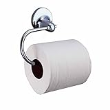 Sabichi Milano Toilet Roll Holder, Stainless-steel, Silver