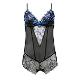 [himico] estasiare GEMMA テディ 総レース ランジェリー ML 002series 単品(BK-ブラック、L)