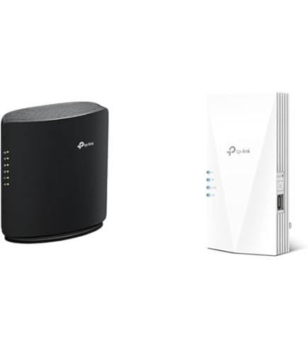 Wi-Fi 6 ルーターセット TP-Link ＋中継機＋LANアダプタ Amazon | TP-Link WiFi 6 ルーター + 中継機セット AX3000規格 Wi-Fi 6