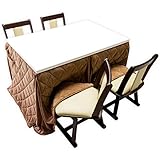 【シーンに合わせて高さ調節可能 ハイタイプこたつ4点セット】 120×80cm 継脚機能で高さを3段階に調節可能 ハロゲンヒーターで2秒で速暖 手元電子コントローラーで簡単操作 メーカー保証 (Iタイプ ブラウン色)