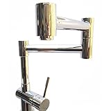 Alfi AB2038-PSS Solid Stainless Steel Retractable Faucet, Polished Finish [並行輸入品]