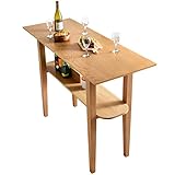 タンスのゲン スタンディングテーブル 幅140cm カウンターテーブル パソコンデスク 木目 突板 ボトル置き オーク 49600047 NA