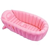 Beibao Inflatable Infant Portable Bath Tub - Baby Pink
