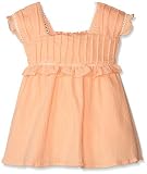 Lil 'レモンベビーガールズlilafayeピンタックドレス、アイスキャンディー、6 / 12months、オレンジ