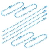 Pstyle. ボールチェーン キーホルダー アクセサリー 2.3mm 100個セット PST-127 (ライトブルー)