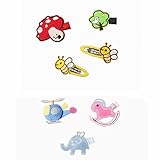 【爱莉セレクトショップ】 ヘアピン アクセサリー 12点セット カラフル 子供 髪飾り 髪留め 王冠 可愛い ヘアクリップ リボン 子供も通用 キッズ 髪留め ヘアバンド ヘアピン 子供髪飾り お祝い