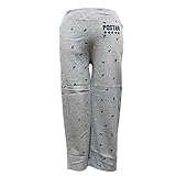 (ポスター) POSTAR　ペイズリー柄　薄手 キッズ ロングパンツ 杢グレー　80cm