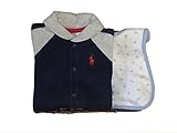 ラルフローレンの子供服　POLO　RALPHLAUREN　ベビー　出産お祝いセット　男の子（長袖）　７５ｃｍ [並行輸入品]