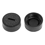 uxcell カーボンブラシホルダーキャップ 2個 19mm直径 プラスチック